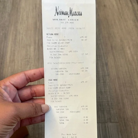 Christian Louboutin Black and Multicolor Heels - Picture 5 of 5